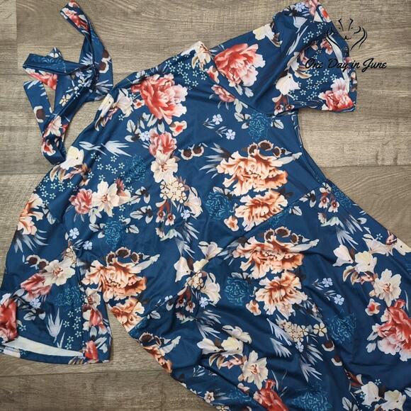 Sheilay Plus Size Short Sleeve Dress Size 3X - Picture 7 of 7